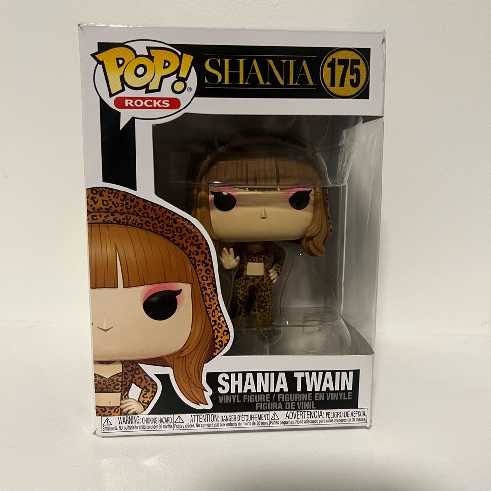 Shania Twain Pop! Rocks Funko Pop Vinyl Figure